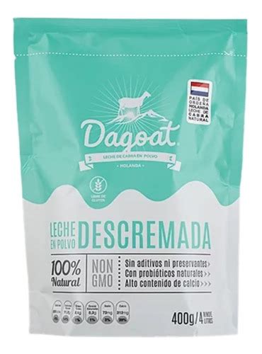 Leche De Cabra En Polvo Descremada Dagoat 400 Grs Cuotas sin interés