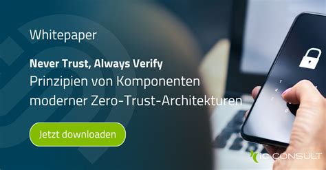 Zero Trust Prinzipien Und Komponenten Whitepaper