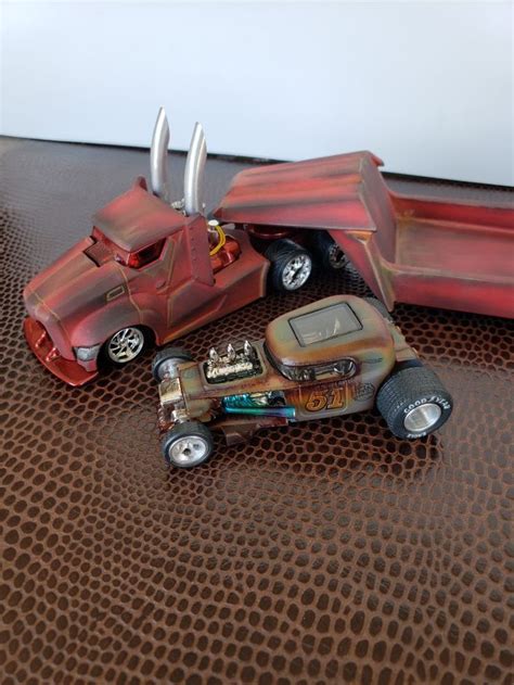 Custom Hot Wheels Mod Rod Patina