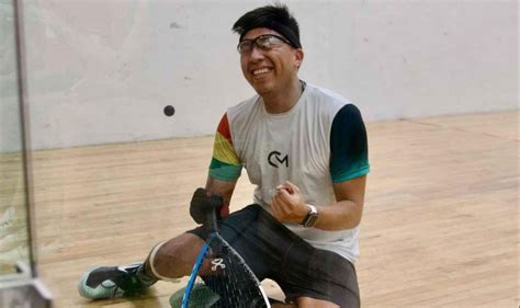 Conrado Moscoso es campeón mundial de raquet Urgentebo