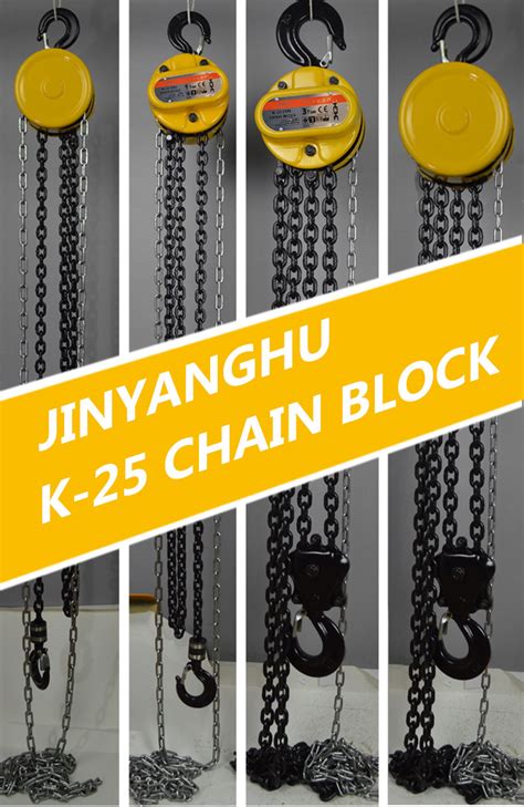 Manual Chain Block Hoist 10t Hand Block Chain Hoist For Lifting Goods