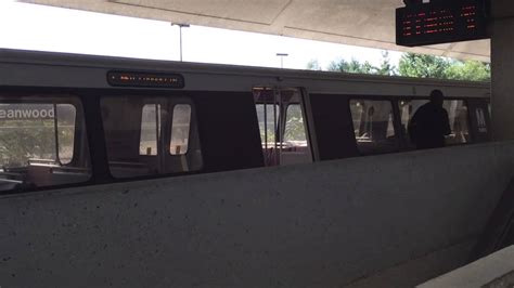 Wmata Rehab Breda On The Orange Line At Deanwood Station Youtube