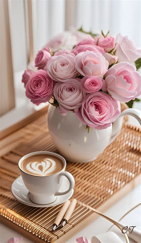 Pin By Olena On Cup Of Coffee Coffee Flower Good Morning Flowers