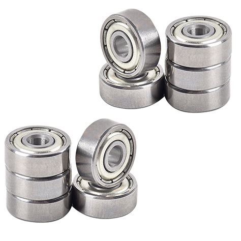 X X Mm Zz Steel Sealed Shielded Deep Groove Ball Bearings