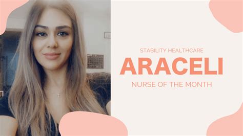 Featured Nurse Araceli Garcia Stability Healthcare