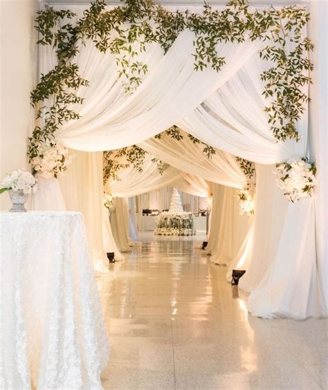 Ways To Use Draping At Your Reception For An Upscale Look Wedding