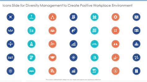 Diversity Icon Slide Team