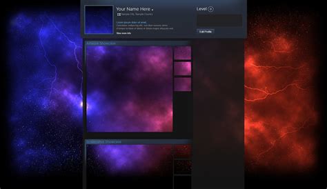 Фиолетовый профиль в стим - 64 фото