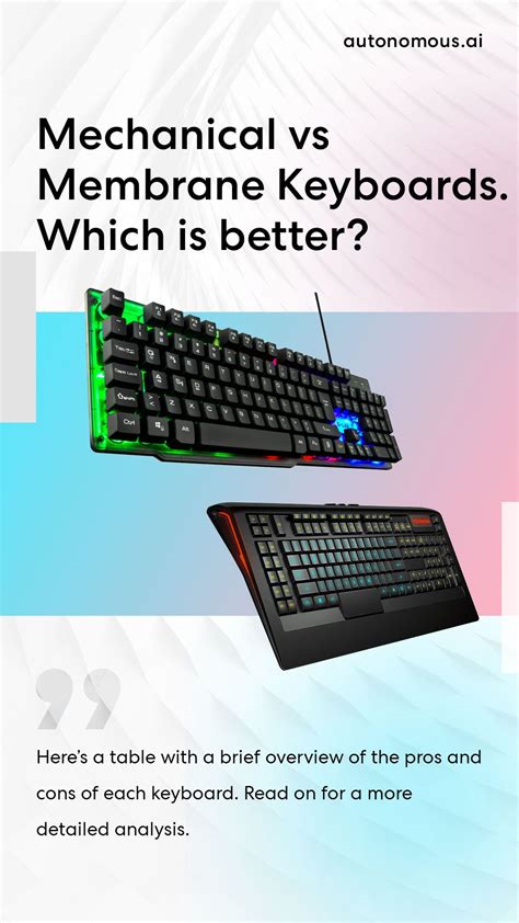 Mechanical Vs Membrane The Best Keyboards For Gamers Keyboards