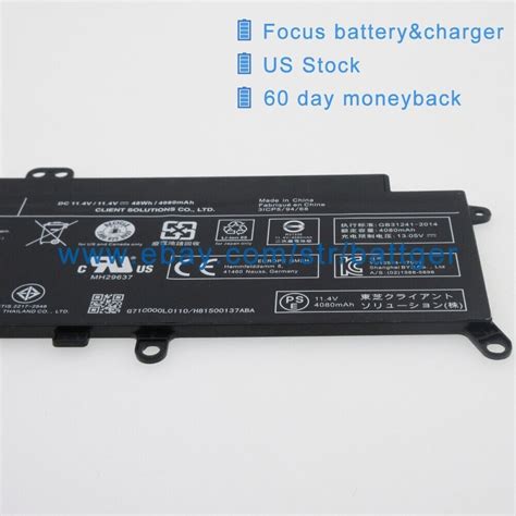 Genuine New Battery For Toshiba Portege X30 D1354 X30 E 12N X30 E 11U