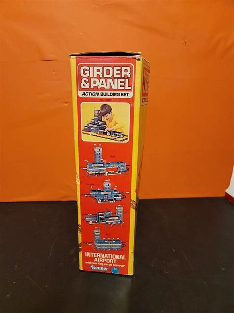 Rare 1977 Kenner Girder Panel International Airport Action Building