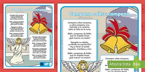 Free Villancico Campana Sobre Campana Teacher Made