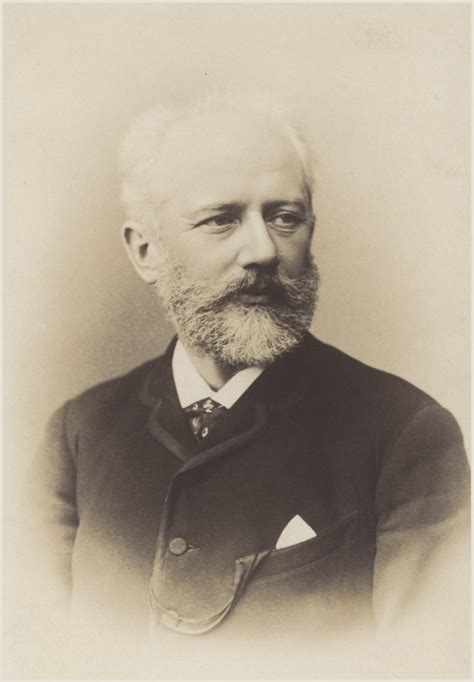 Portrait Of Pyotr Ilyich Tchaikovsky By Russian Photographer