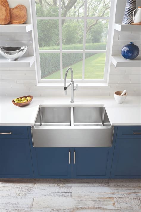 Stainless steel farmhouse sink – Artofit