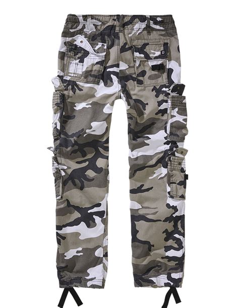 Brandit 1016 15 Pure Slim Fit Cargo Outdoor Hlače Urban Camo