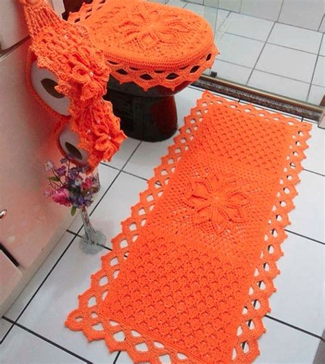 Juego de baño a crochet 70 modelos y tutoriales para inspirarte y