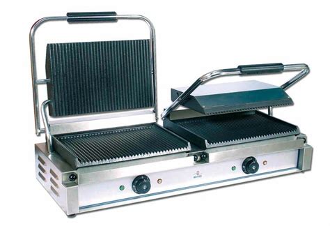 Grill Viande Panini Double Professionnel