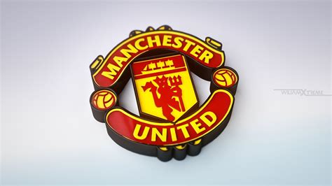 3840x2160 Manchester United 3D Logo 4k HD 4k Wallpapers, Images ...