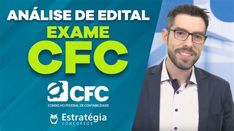 Exame Cfc An Lise De Edital Youtube