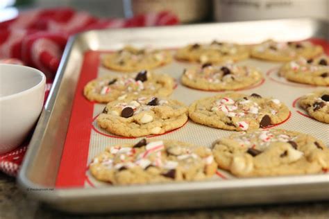 How To Make The Best Peppermint Chocolate Chip Cookies The Idea Room