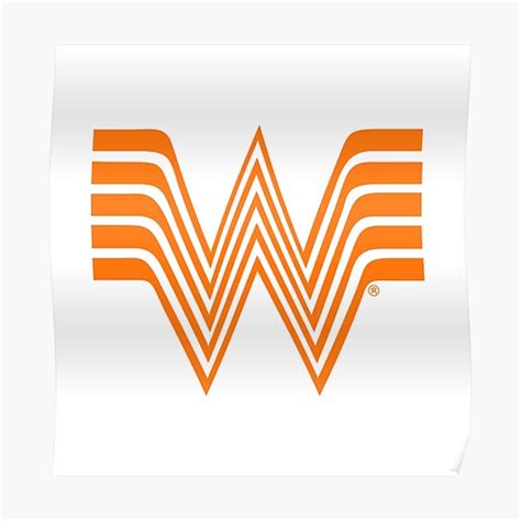 Whataburger Logo 5 Poster For Sale By Zairasolvi Redbubble