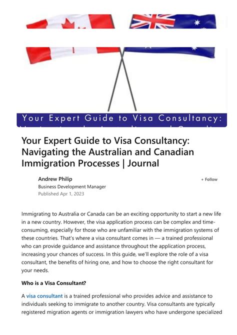 Ppt Your Expert Guide To Visa Consultancy Navigating The Australian