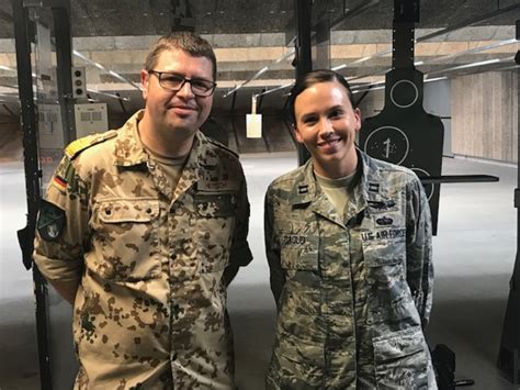 German naval officer visits 178th Wing as part of Military Reserve ...