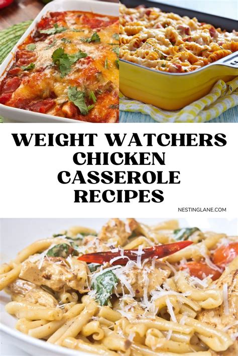 25 Weight Watchers Chicken Casserole Recipes Nesting Lane