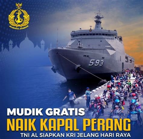 Tni Al Siapkan Kapal Perang Untuk Mudik Gratis Bursa Bisnis