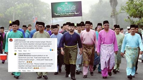 Sambutan Maulidur Rasul Adalah Sesat Merosakkan Islam Zulkifli Muhamed