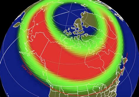 Northern Lights In Vancouver Solar Storm On New Year S Eve Vancouver