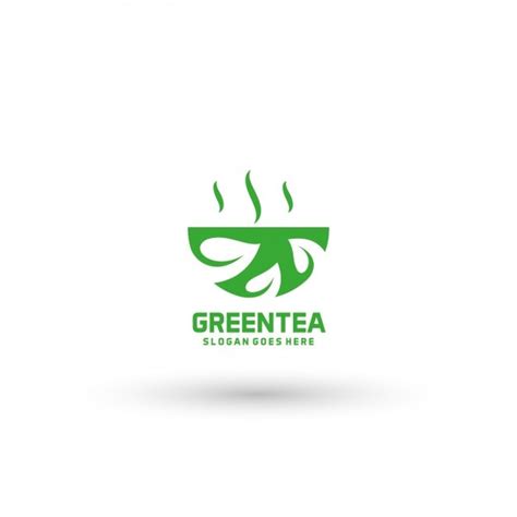 Free Vector | Tea company logo template