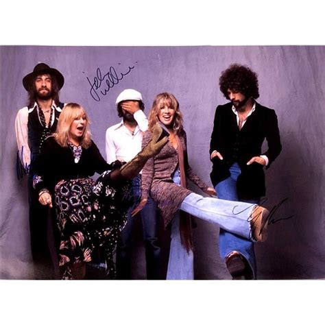 Fleetwood Mac Autograph Signed Poster