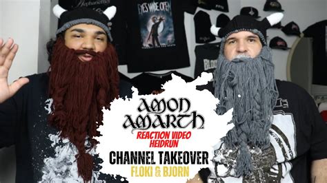 Amon Amarth Heidrun Reaction Review Youtube