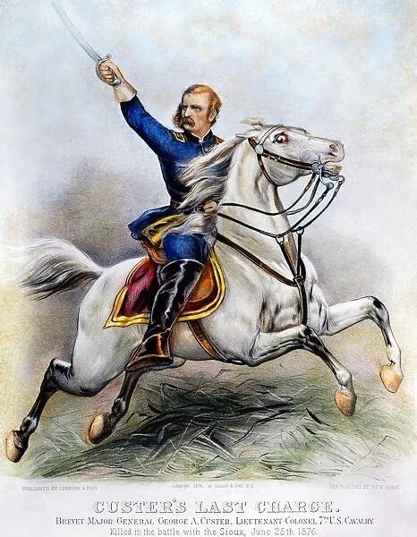 George Armstrong Custer 1839 1876 American Army Officer