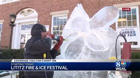 Fire & Ice Festival now underway in Lititz