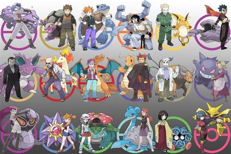 Kanto Trainers in 2022 | Pokemon characters, Pokemon art, Pokemon