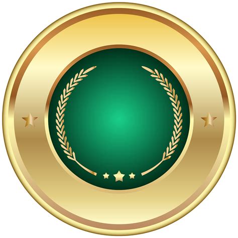 Golden Badge Png Pic