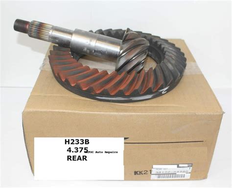 GENUINE NISSAN Crown Wheel And Pinion 4 375 Ratio To Fit GQ GU Patrol