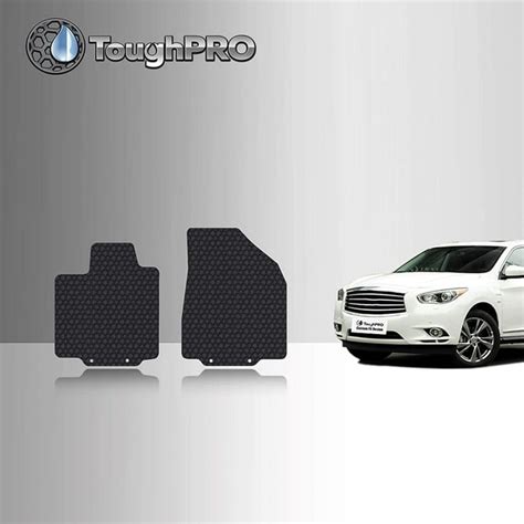 Toughpro Floor Mat Accessories Front Row Set Compatible With Infiniti Qx60 All Weather