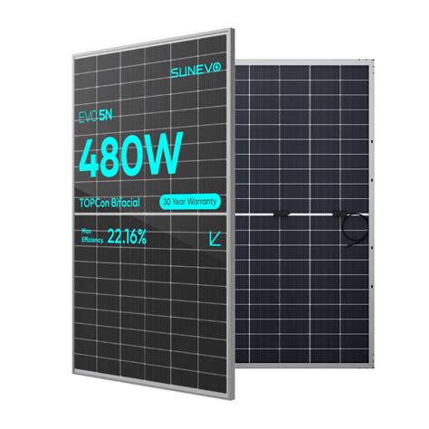 High Efficiency Bifacial Double Glass Solar Panel Double Glass Module