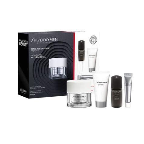 Shiseido Pack MEN Total Revitalizer Creme 50ml Creme Olhos 5ml Face