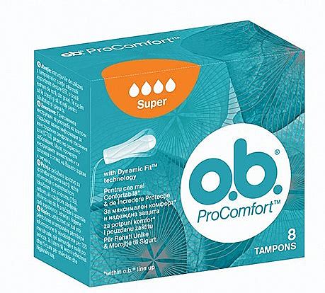 O B ProComfort Super Tampon 8 Ks MiniABC Sk