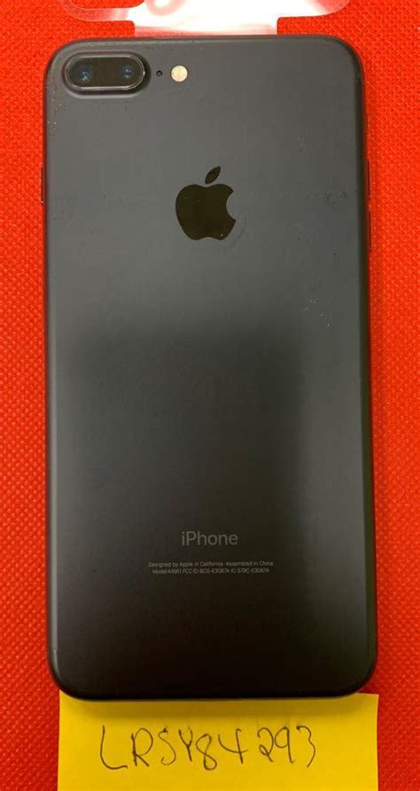 Apple IPhone 7 Plus Unlocked Black 32GB A1661 LRSY84293 Swappa