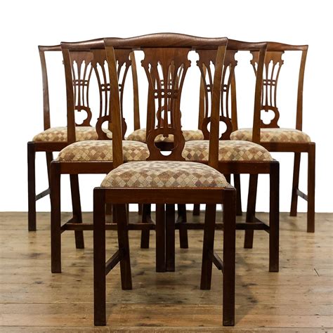 Set of Six Antique Dining Chairs - M-4925 / LA467704