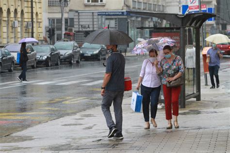 Nigde bez kišobrana biće kratkotrajnih pljuskova Danas toplo i