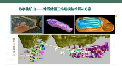 数字化矿山——地质储量三维建模技术解决方案 北京绿矿联合工程技术研究院