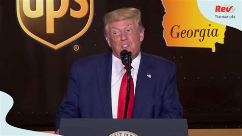 Donald Trump Atlanta Speech Transcript On Rebuilding Infrastructure