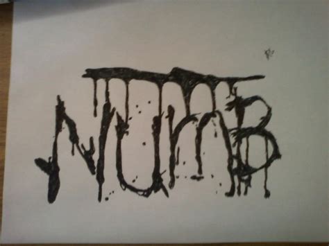 numb tattoo by Adam-Grogitsky on DeviantArt