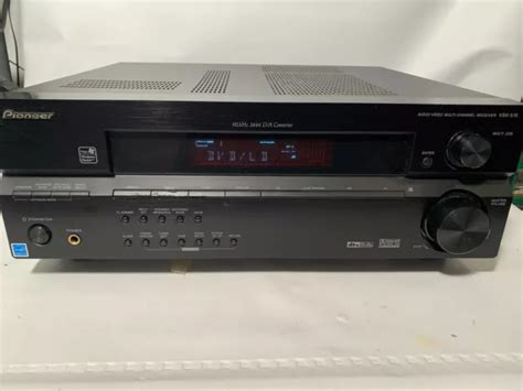 Pioneer A V Multi Channel Receiver Vsx K With Rmote Chan